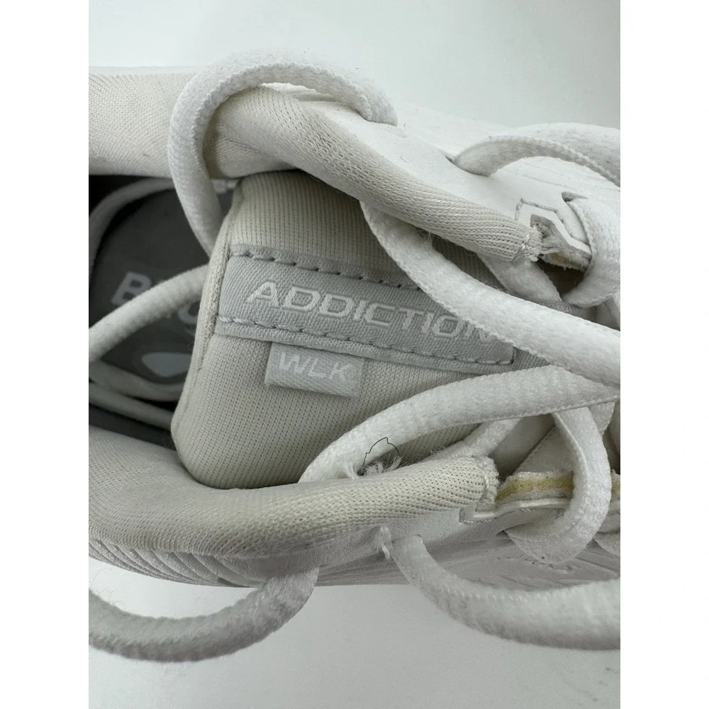 Brooks Addiction WLK Walker Women's Sz 8 Narrow Walking Shoes Sneakers White